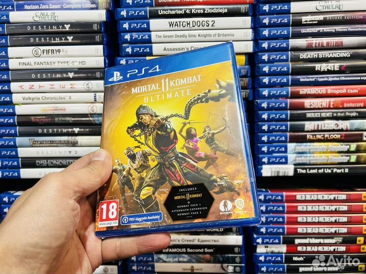 Mortal kombat 11 ultimate ps4 новый диск