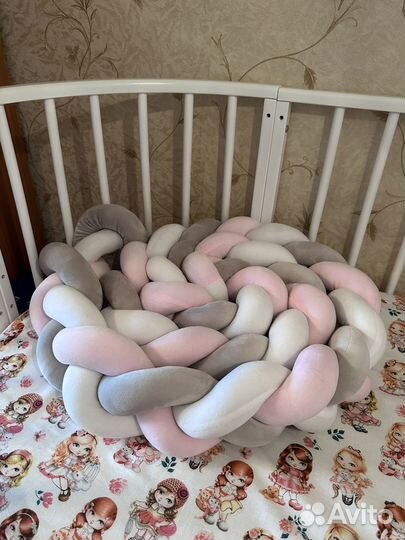 Бортик косичка