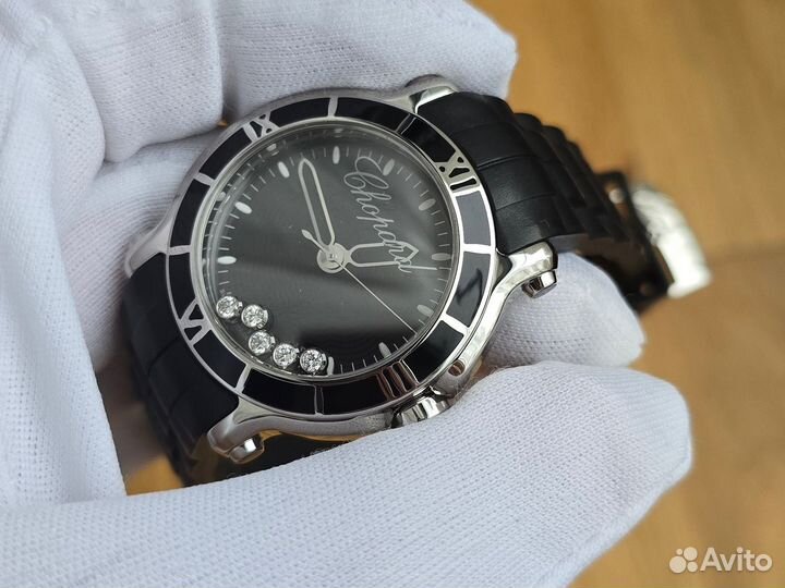 Часы Chopard Happy Sport Black Оригинал