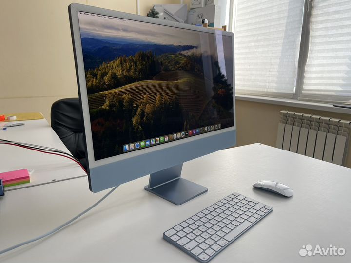 Apple iMac 24 m1 2021 blue