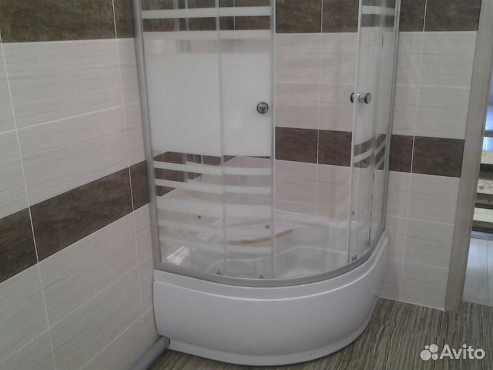 Ванна туалет под ключ.Обшиваю пластиком.Мелкосроч