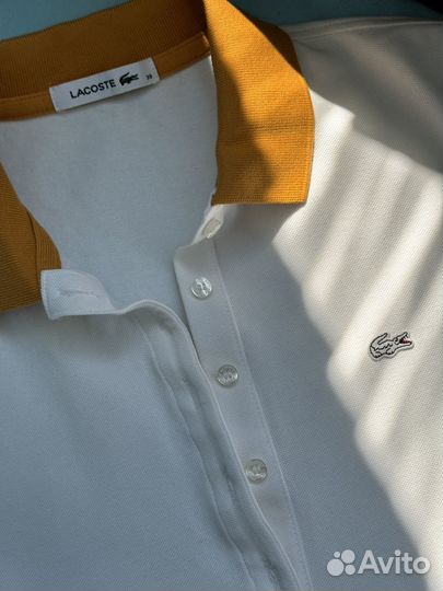 Lacoste polo женское новое S-M