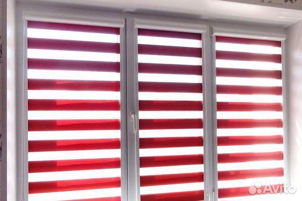 Рулонные шторы день-ночь