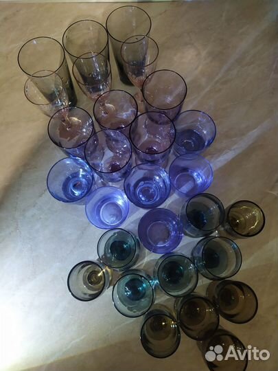 Цветное стекло СССР