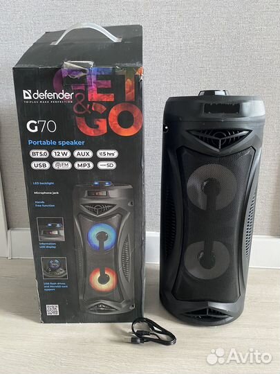 Новая колонка defender g70