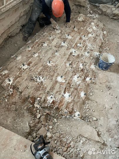 Иньектирование, камнеукрепление