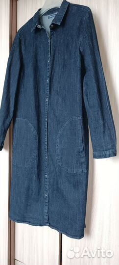 Джинсовый кардиган. Стрейч ткань. L размер