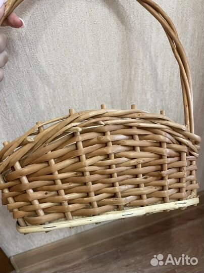 Корзина плетеная для цветов и подарков