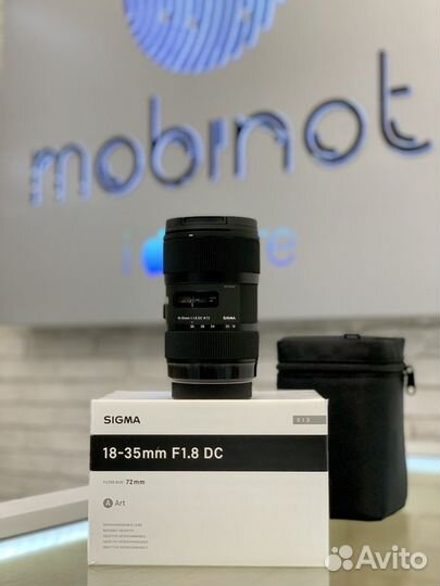 Sigma AF 18-35mm F/1.8 DC HSM Art Canon EF-S