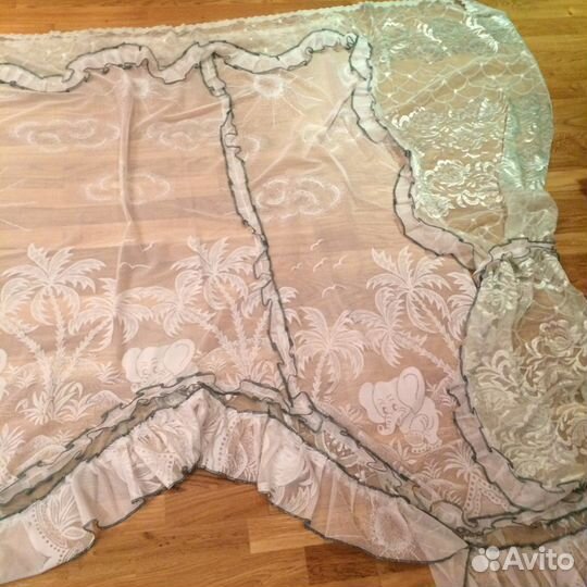 Тюль 3м кухня-гостиная