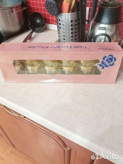 Стаканы набор 6 шт новые