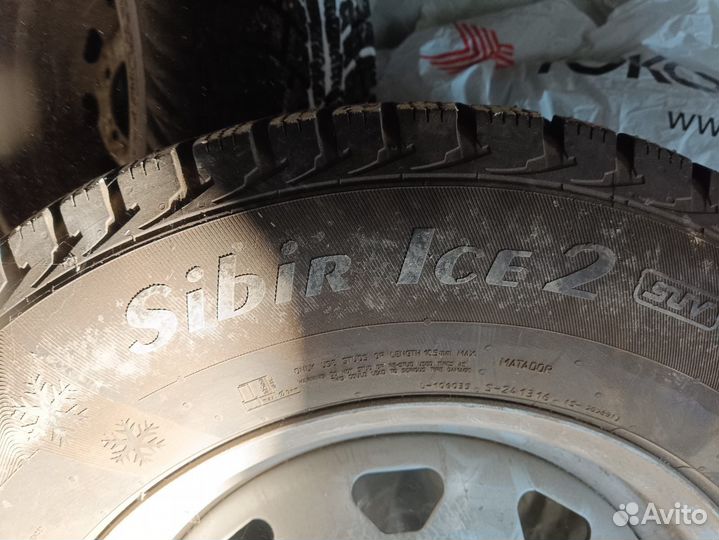 Колеса зимние r16 225/75 matador