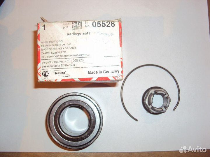 Подшипник ступицы Рено