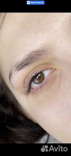 Наращивание ресниц модель