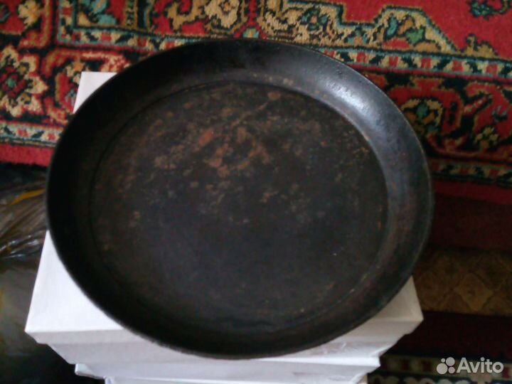 Сковорода чугунная и алюминиевая СССР 24-28см