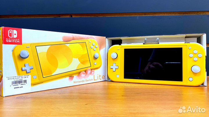 Nintendo switch lite 128гб прошитая