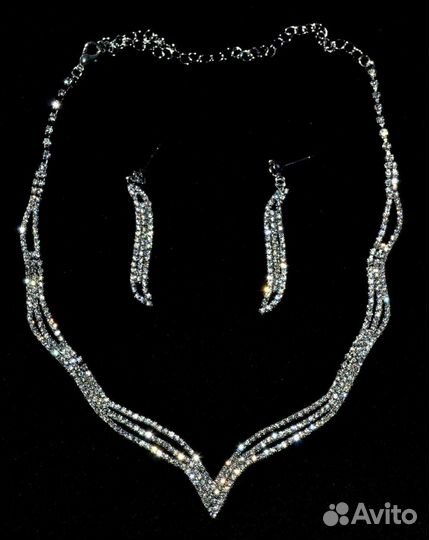 Колье и серьги