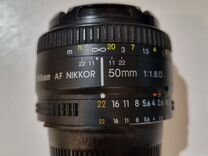 Объектив Nikon AF 50 mm 1.8 D