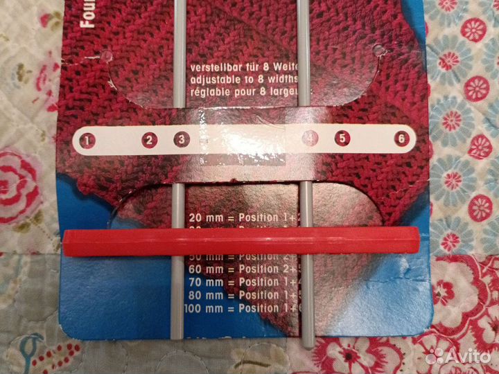 Вилка для вязания prym, журналы по вязанию