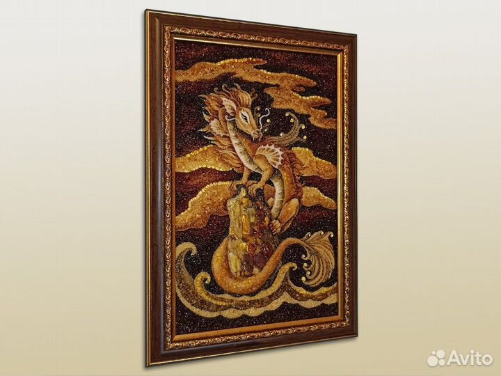 Янтарная картина 