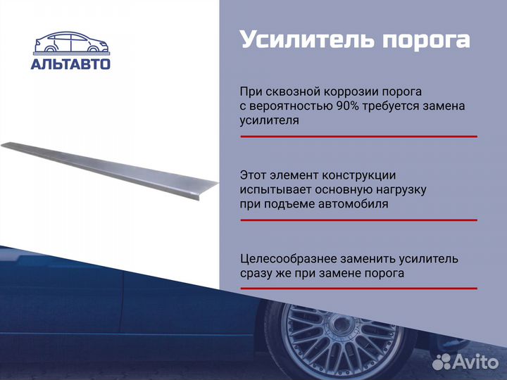 Усилитель порога Mercedes-Benz E-klasse A124 (1987–1997)