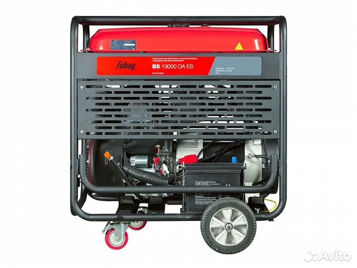 Портативный бензиновый генератор 17 кВт 3 фазы