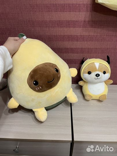 Мягкая игрушка авокадо