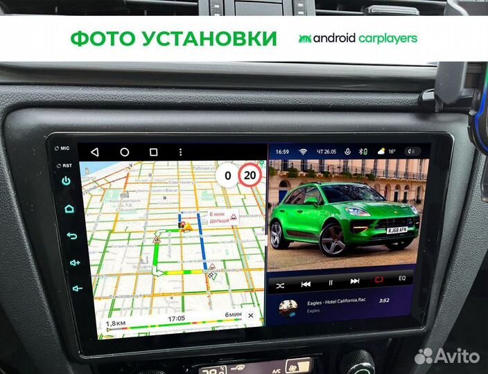 Штатная магнитола на android для Skoda