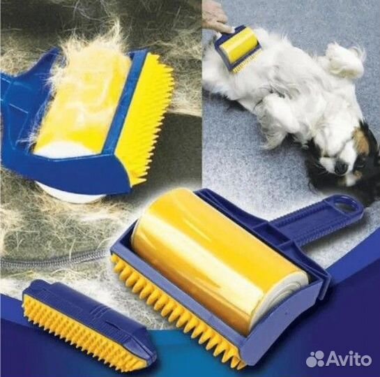 Липкий валик для уборки Sticky buddy