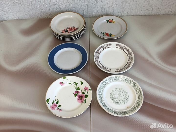 Фарфоровые тарелки от