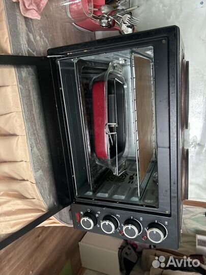 Мини печь с двумя конфорками