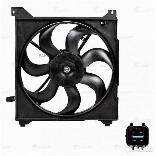 Вентилятор двигателя Hyundai Sonata (EF) (98) 2.0i