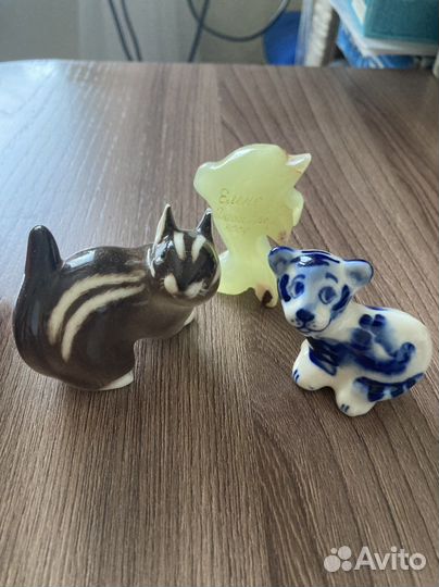 Статуэтки Оникс Гжель Фарфор
