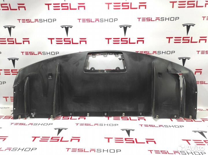 Диффузор бампера заднего Tesla Model X 2019