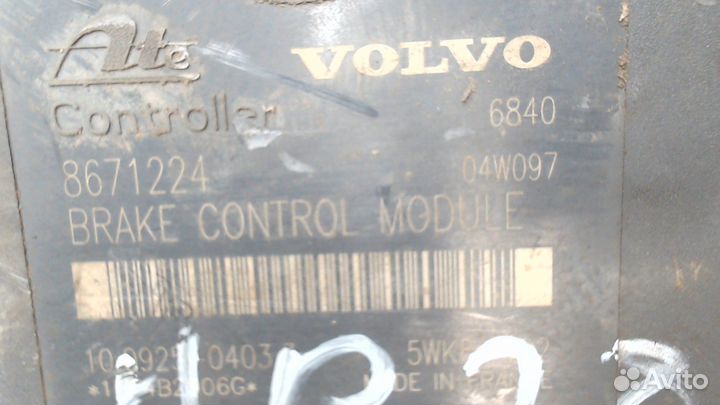 Блок абс, насос Volvo V70, 2001