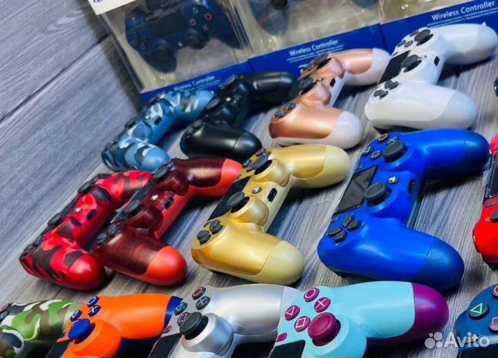 Джойстики Dualshock 4 / Геймпад PS4 + кабель