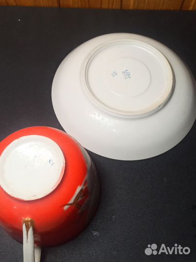 Чайная пара Мальва барановка