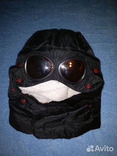 Балаклава - ушанка зимняя тёплая на меху