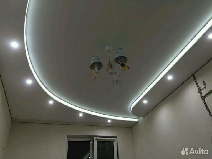 Натяжные потолки
