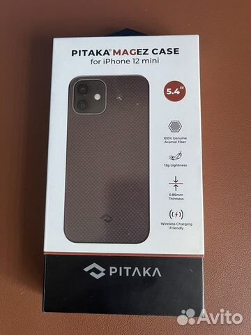 Чехол Pitaka для iPhone 12 mini новый