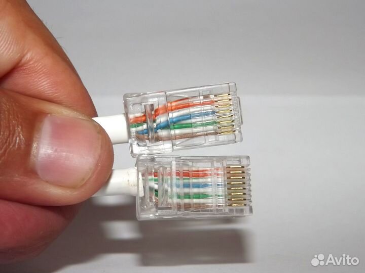 Изготовление патчкорда rj45. Кабель витая пара