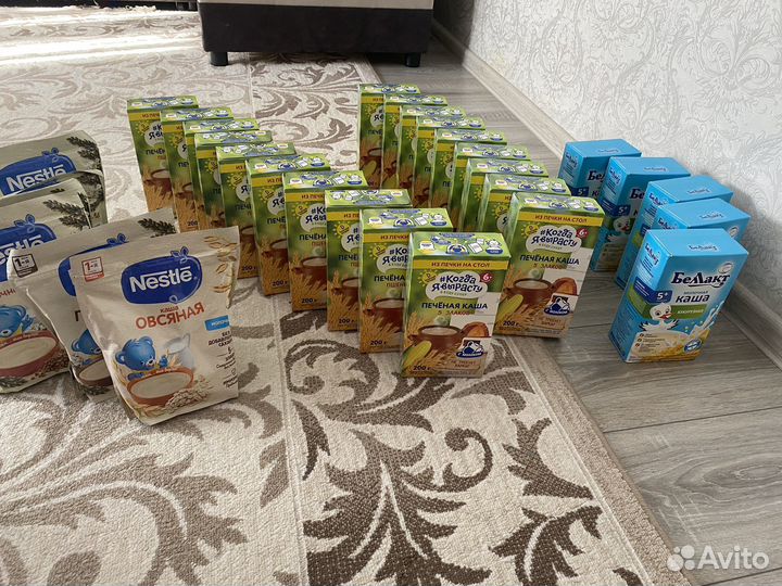 Кашки разные вкусы