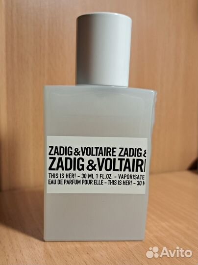 Коробка и флакон This is Her Zadig & Voltaire