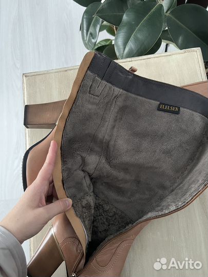 Сапоги зимние новые р 37 натуральные