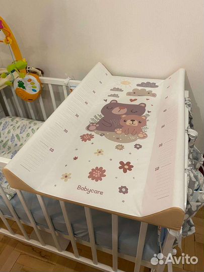 Пеленальная доска BabyCare медвежонок