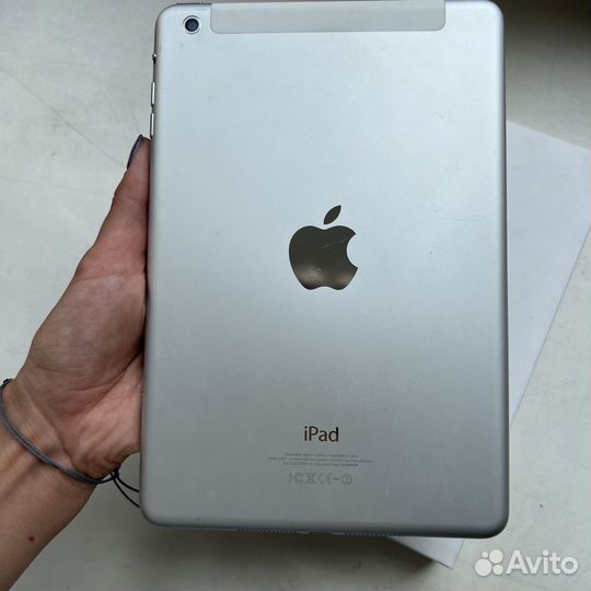 iPad mini 1 wi-fi cellular 64gb white