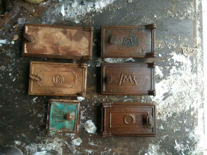 Дверцы печные чугунные