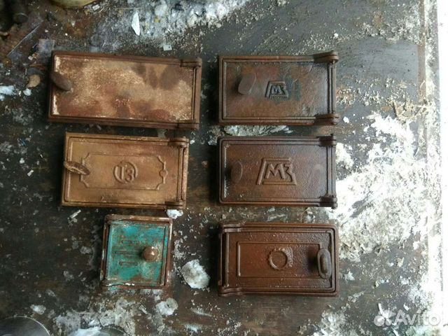 Дверцы печные чугунные