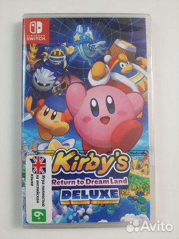 New/ Kirby s Return to Dream Land Deluxe для NS