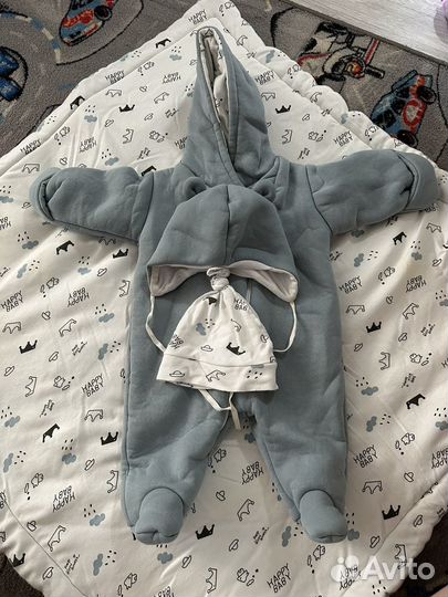 Конверт на выписку весна осень для мальчика